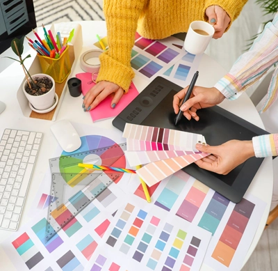 Colori e tipografia