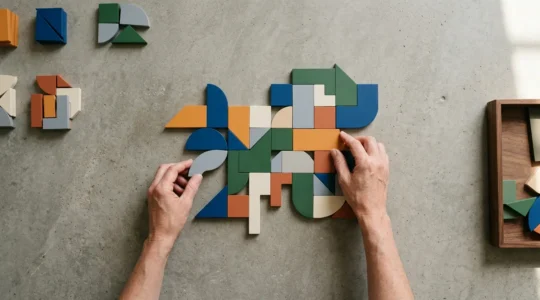 Rappresentazione strategica della gestione dell'identita di marca con partner e sponsor esterni