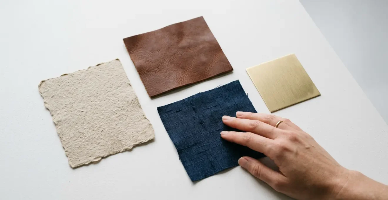 Composizione visiva che rappresenta l'impatto dell'identità di marca sui clienti di fascia alta