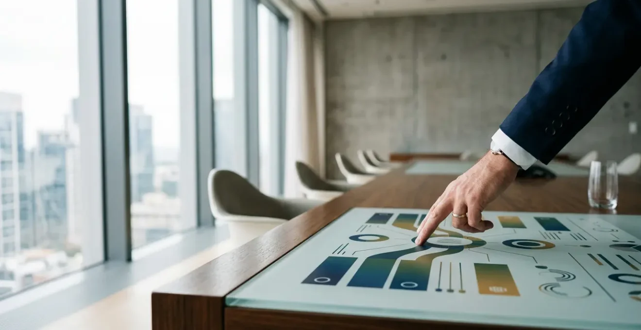 Presentazione di report marketing con visualizzazione dati efficace e comprensibile per dirigenti