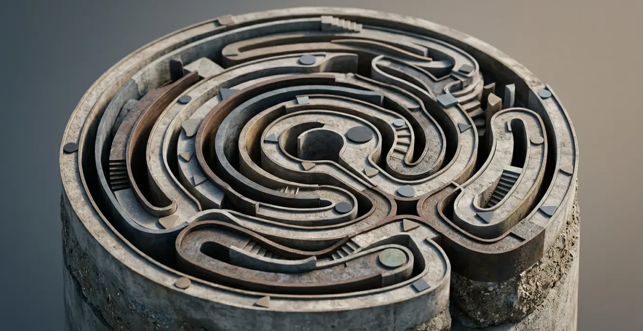 Rappresentazione visiva del complesso percorso decisionale B2B di sei mesi