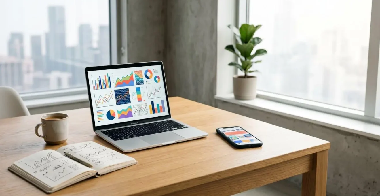 Dashboard di monitoraggio della crescita del brand con strumenti gratuiti e metriche alternative